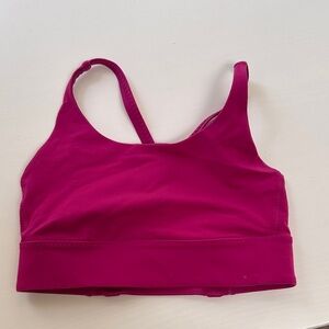Pink Lululemon Sports Bra